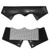 Gothic Solid Color Lift Up Female Waist Corset Wide Faux Leather Belt Women Fashion Slimming Waistband Adjustable Corset