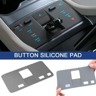 Per BYD Song PLUS Dmi Pomello del cambio in silicone,Copertura protettiva per il controllo centrale dell'auto,Tampone in silicone per pulsanti del controllo centrale Accessorio auto