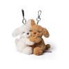 Snuggle Dog Charm Dog Hug Stuffed Keychain MC600111