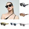 2026 New European and American Thick Frame Sunglasses Trendy Box Glasses Personalized Cross border Large Frame Cool Fang