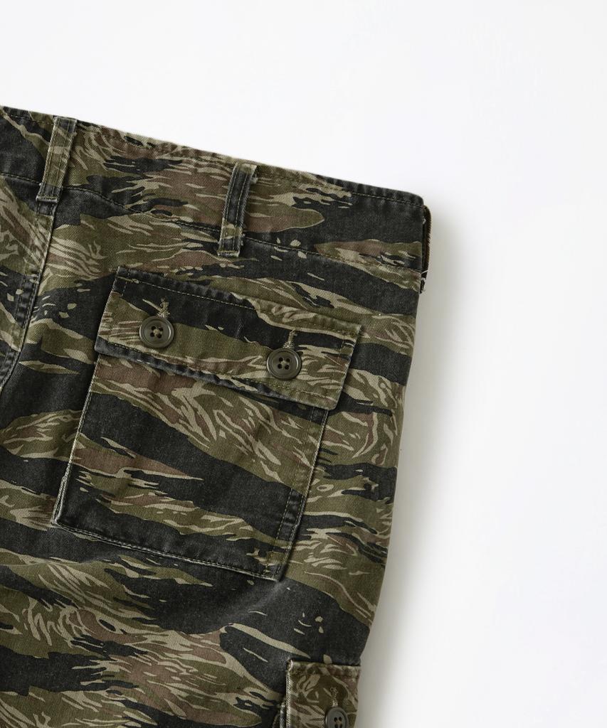 OUTSTANDING Tds Tiger Camo Military Pants_Tiger Camo