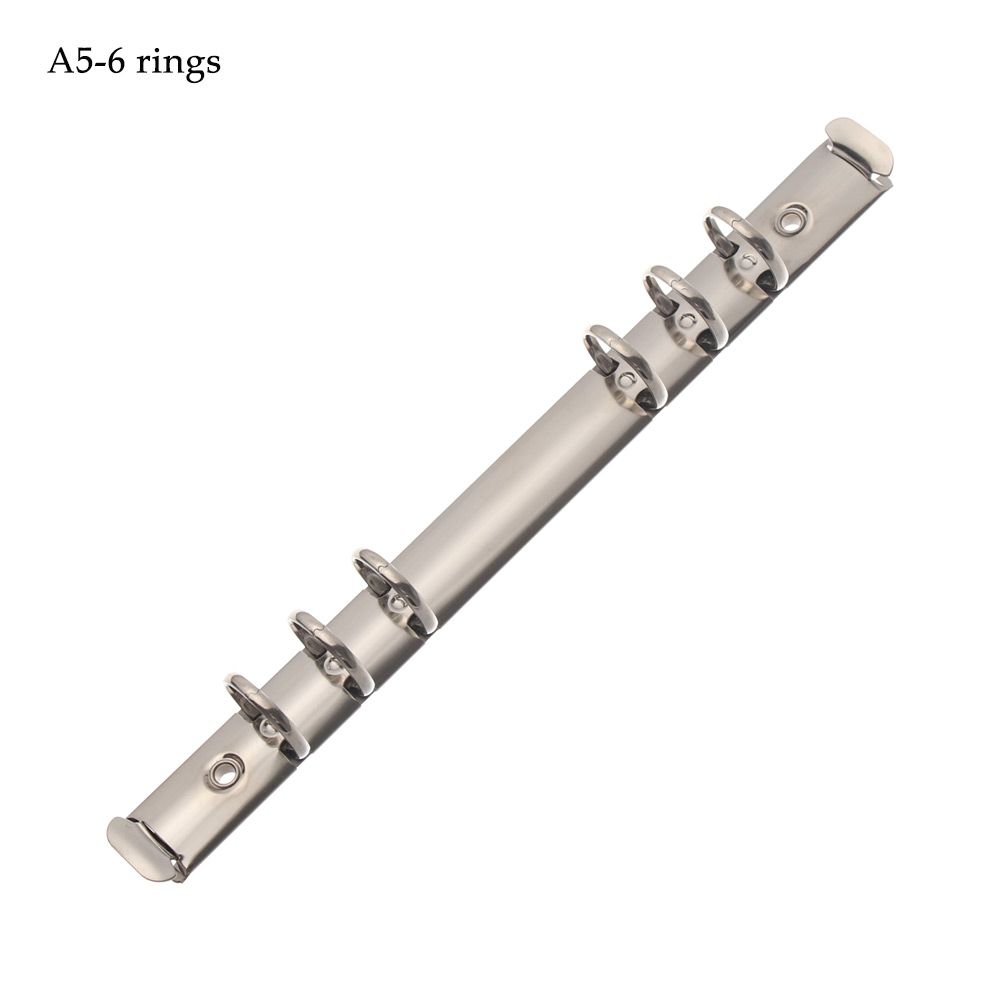 Metal Accessory Refillable Ring Binder Loose-leaf File Folder Notebook Binding Hoops Binder Clip