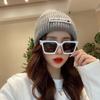 Fashion Fox Head Sunglasses Women'S Sunglasses Ins Large Frame Glasses Classic Driving Street Shot