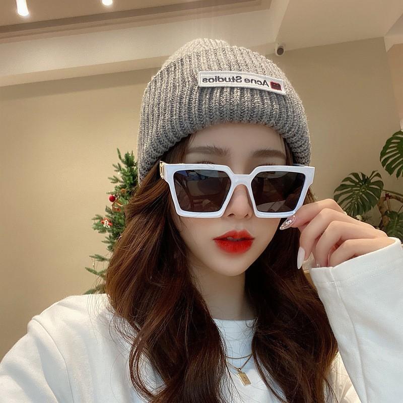 Fashion Fox Head Sunglasses Women'S Sunglasses Ins Large Frame Glasses Classic Driving Street Shot