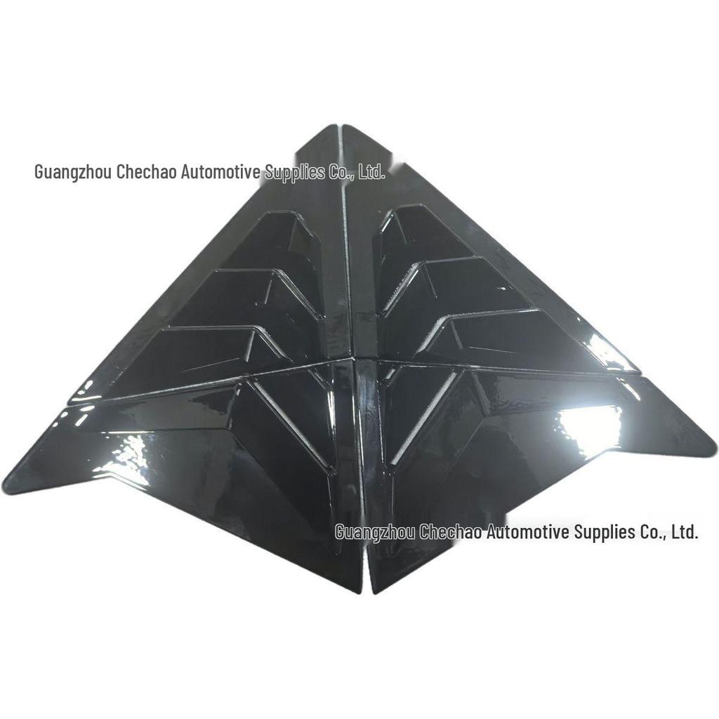 Deflecteurs de vitre arrière triangulaire pour Hyundai Verna Berline - Style Mustang (Modèles 10-16)