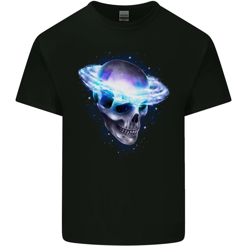 Brainstorm SCI-FI Skull Gothic Space Kids T-Shirt Childrens