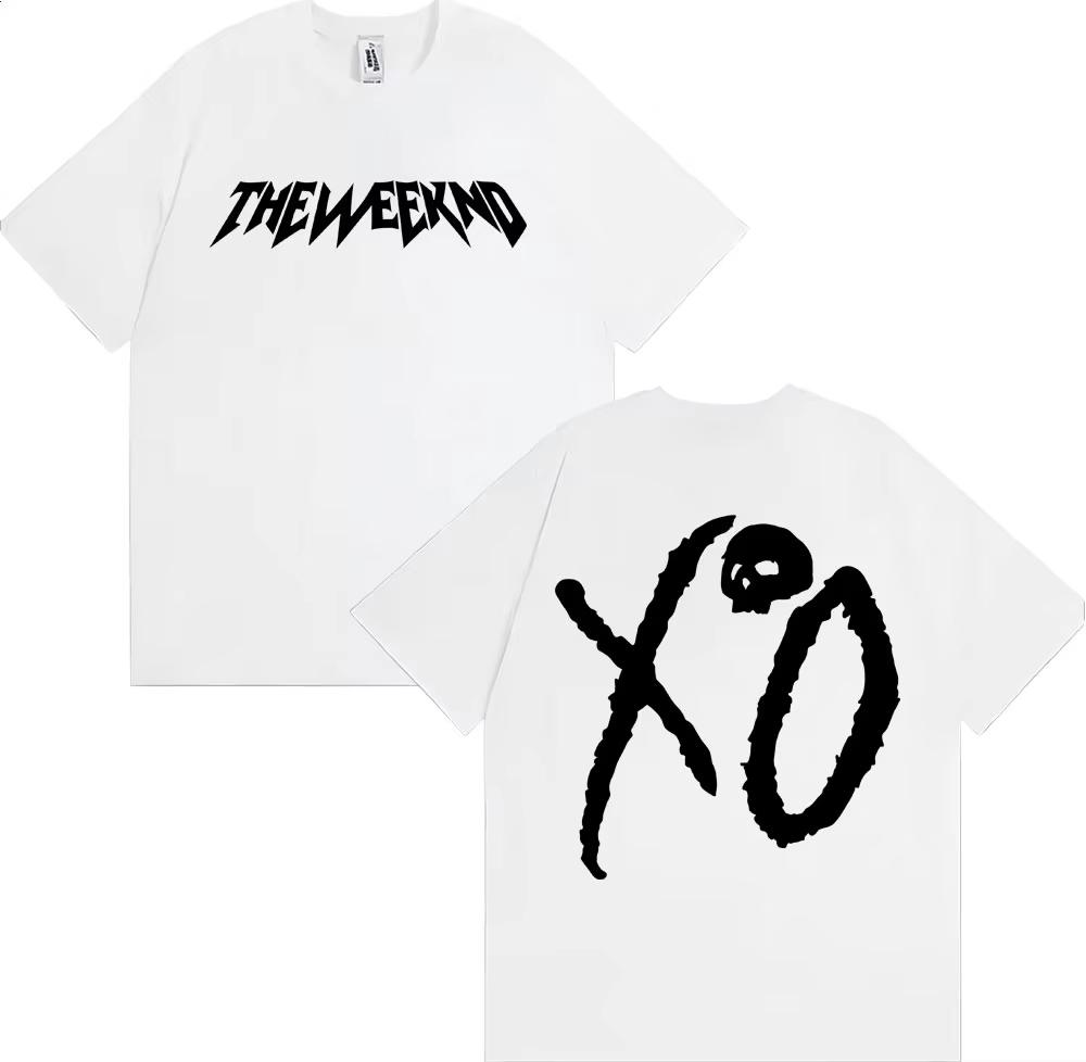 הוויקנד XO After Hours Til Dawn הדפסת מרצ' 2026 חולצת טריקו כותנה יוניסקס ביגוד נשים קיץ חולצת טי Y2k קז'ואל חולצת מעריצים
