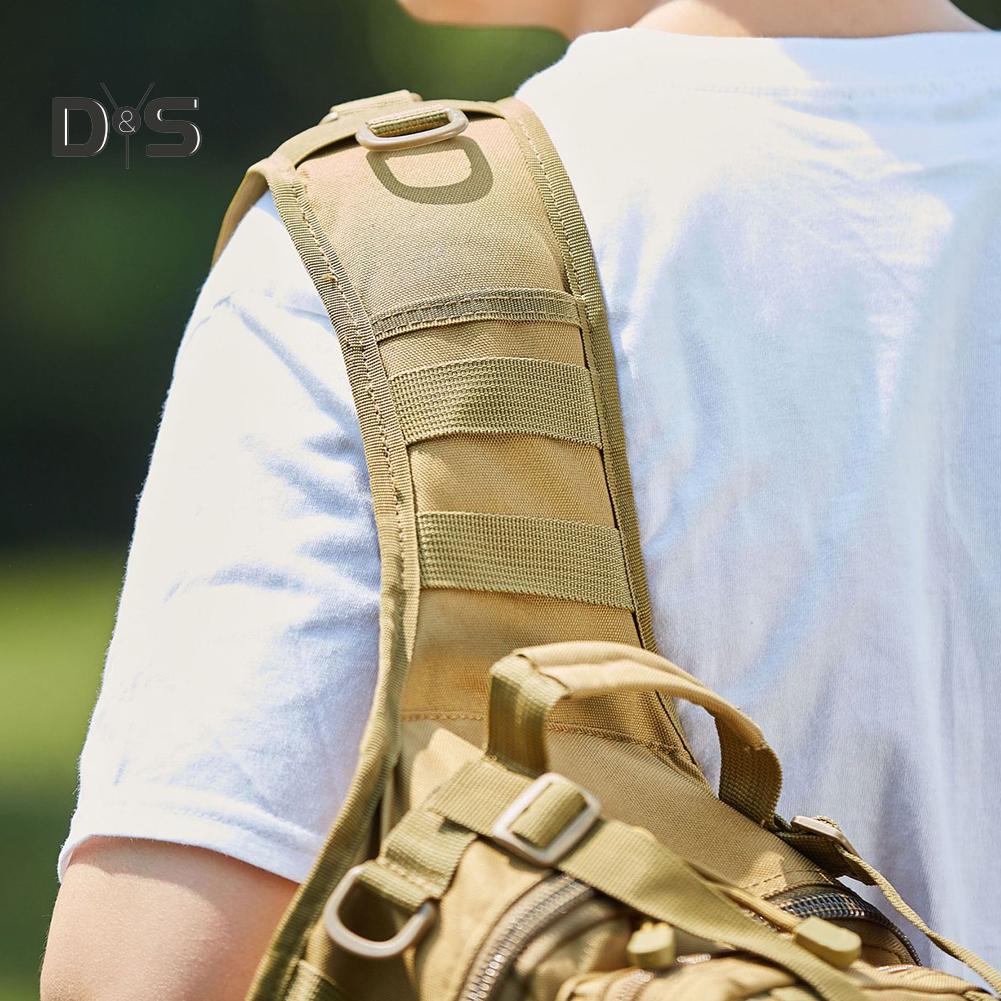 DYS – sac à bandoulière tactique en tissu Oxford imperméable pour hommes, sac à bandoulière, sac de poitrine
