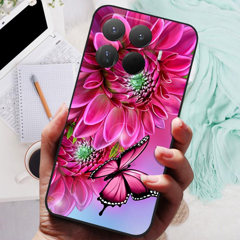Xiaomi 15T Pro tok Oroszlán Farkas Szilikon Puha Hátlap Xiaomi Mi 15T Pro Telefon Tokhoz 15TPro Védő Ház Fundas Coque