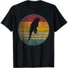 Parrot Bird Vintage Distressed Retro Style Silhouette 70s T-Shirt(1)