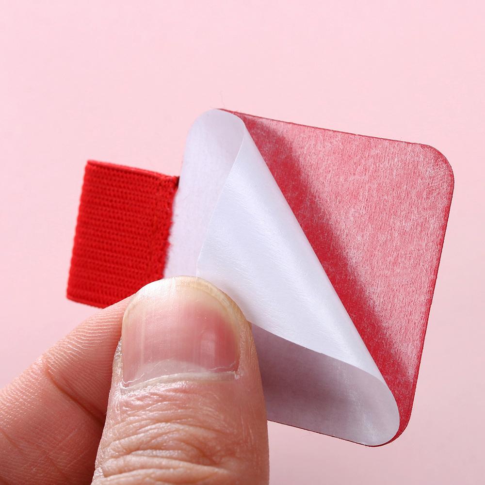 1PC Self-adhesive Pen Holder Elastic Loop Leather Pen Clips Pencil Holder for Notebooks Journals Clipboards Pen Office Supplies