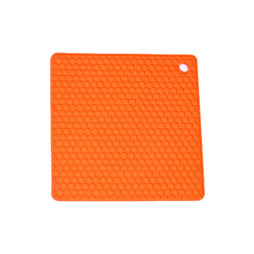Honeycomb Round Silicone Heat Insulation Pads Wholesale Square Coasters Nordic Style Household Kitchen Table MATS