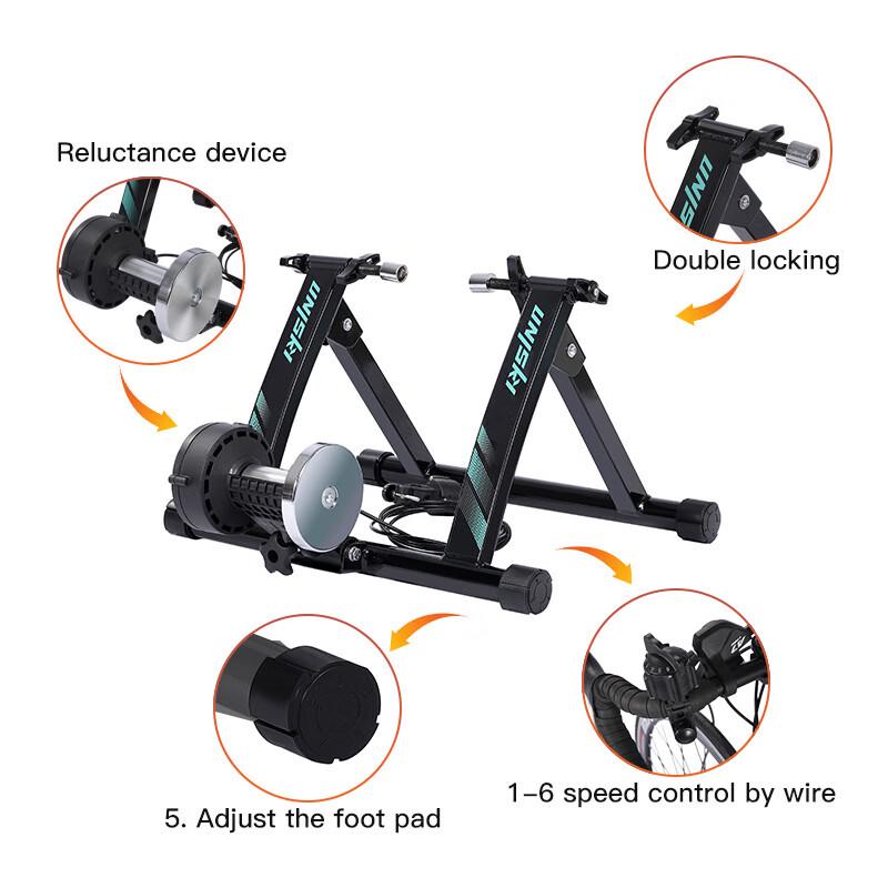 UNISKY Magnetic Resistance Wire Control Bicycle Trainer