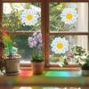 Fun-j001 Laser Daisies Glass Window Background Beautify Decorative Window Stickers