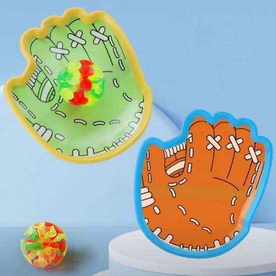Toss And Catch Game Kids Throw Catch Ball Set with Paddle Balls Outdoor Beach Toys Birthday Gifts for Boys Girls 3-12 Years Old