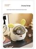 Dundun Cute Dog Trash Can: Creative Home/Office Desktop Organizer and Paper Basket