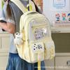 Schoolbag New Cute Cartoon Ins Style School Bag Girls College Style Backpack Junior High School Students Lightweight Large Capacity Backpack