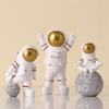 3 Creative Characters Cosmonaut Figurine Statue for Party Desktop Living Room Decoration