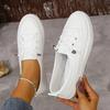 Comfortable White Casual Sneakers for Women