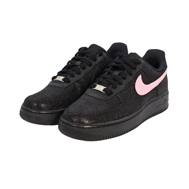 Nike Air Force 1 Low Top Skateboard Shoes Unisex Black Light Pink CW2288-001(Team133-)