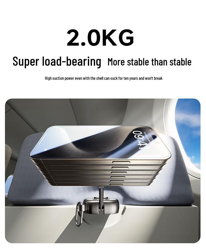 Portable Foldable Magnetic Phone Holder for Travel and Business Trips