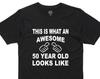 This Is What An Awesome 50 Year Old Looks Like, Birthday Gift, Unisex Shirts, 50th Birthday, 55th Gift, Christmas Gift, Birthday Party Shirt