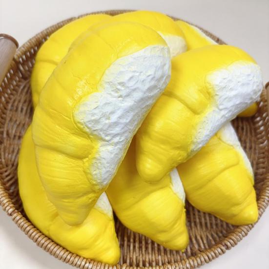 Soft Realistic Durian Squeeze Toy Fidget for Stress Soft Slow-Rising PU Relief Cute Fruit-Shaped Decompression Gadget