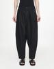 Songjio Homme Curved Linen Balloon Pants Black Si3Pt312Bk