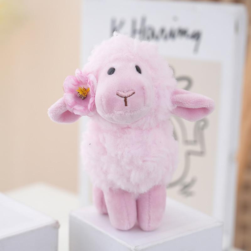 Plush Sheep Keychain With Pp Cotton Filling For Kids And Teens Gift