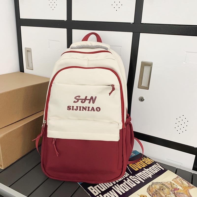 Schoolbag New Ins Casual Fashion Mori Large-capacity Backpack High Value Junior High School Students Primary School Bag