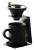 Maebata Brew Coffee Single Person Dripper Set Gray Mesh Filter Mug with Coaster 51642