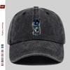 pc Unisex Luminous Cat Print Pattern Baseball Cap Cute Pet Cat Print Is an Ideal Decorative Hat for Travel And ValentineS Day