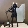 Skibidi Toilet 3d Articulated Toy Skibidi Toilet Dummy 13 Drillman Drill Man Figure Articulated Skibidi Toilet Figure TV Man Toy