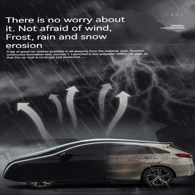 For Genesis GV80 Outdoor Protection Full Car Covers Snow Cover Sunshade Waterproof Dustproof Exterior Car Accessories