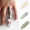 Bague à griffes pour hommes et femmes, gothique, Punk, jointure, doigt complet