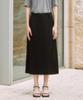 Zero Street Lezero Satin String Skirt / Black