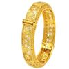 Alloy Spring Women's Indian Sand Gold Jewelry Bracelet Ring Gold Plated Hollow Accessories Bride Bracelet