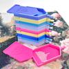 Diamond Painting Tools and Accessories, Diamond Painting Multi-Grid Drill Tray with Patterns, Diamond Painting Stone Art Tray