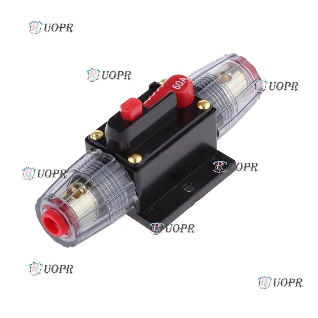 Auto Car -24V Automatic Circuit Breaker, High Current /40/50/60A, Selectable Bike/Car Parts, Fuse Holder (60A)