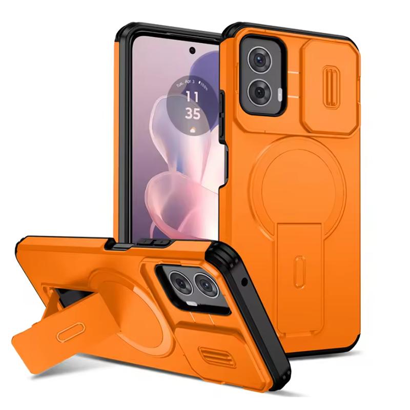 Armor Funda For Motorola Moto G Play Stylus Power Edge 2026 2026 Case Slide Camera Lens Protector Coque Wireless Charging Cover