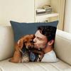 L-Liam Payne Cushion Cover Natural Linen Pillowcase Set, All-In-One Decor For Sofa, Bedroom & Chair