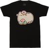 Pusheen Die Katze PUSHEEN KUCHENSTAPEL 100% Baumwolle T-Shirt Herren T-Shirts Oberteil OVP Lizenziert & Offiziell