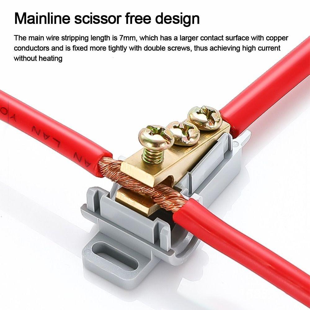 Conductor Brass Quick Terminal Block Large Current Wire Connector Wiring Connector