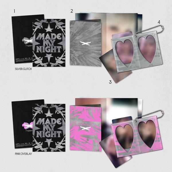 LE SSERAFIM 2ND Single Album [MADE MY NIGHT] COMPACT VER. Random