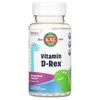 Dinosaurier, Vitamin D-Rex, Kaugummi, kaubar, 90 Tabletten