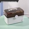 Large Capacity Family First Aid Medicine Storage Box for Home Use