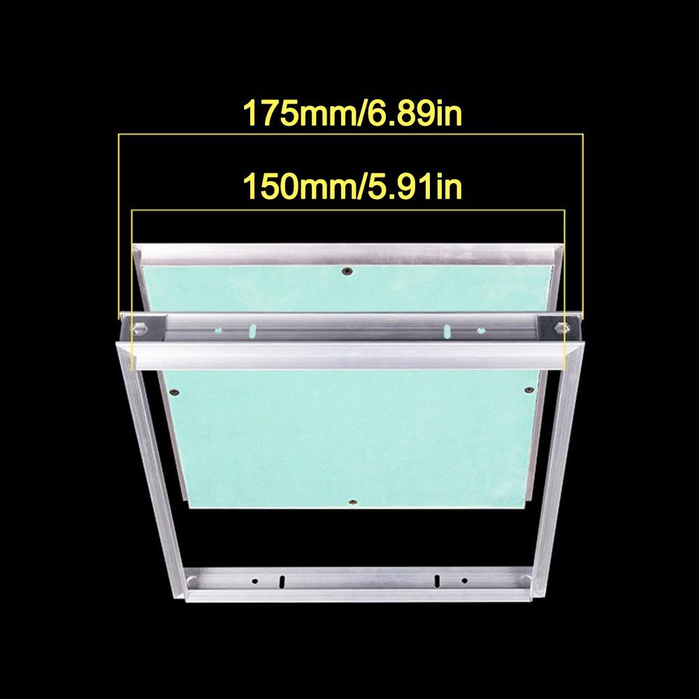 Aluminum Alloy Cement Board Access Panel Anti-corrosion Moisture-proof Maintenance Access Port Invisible Inspection Door