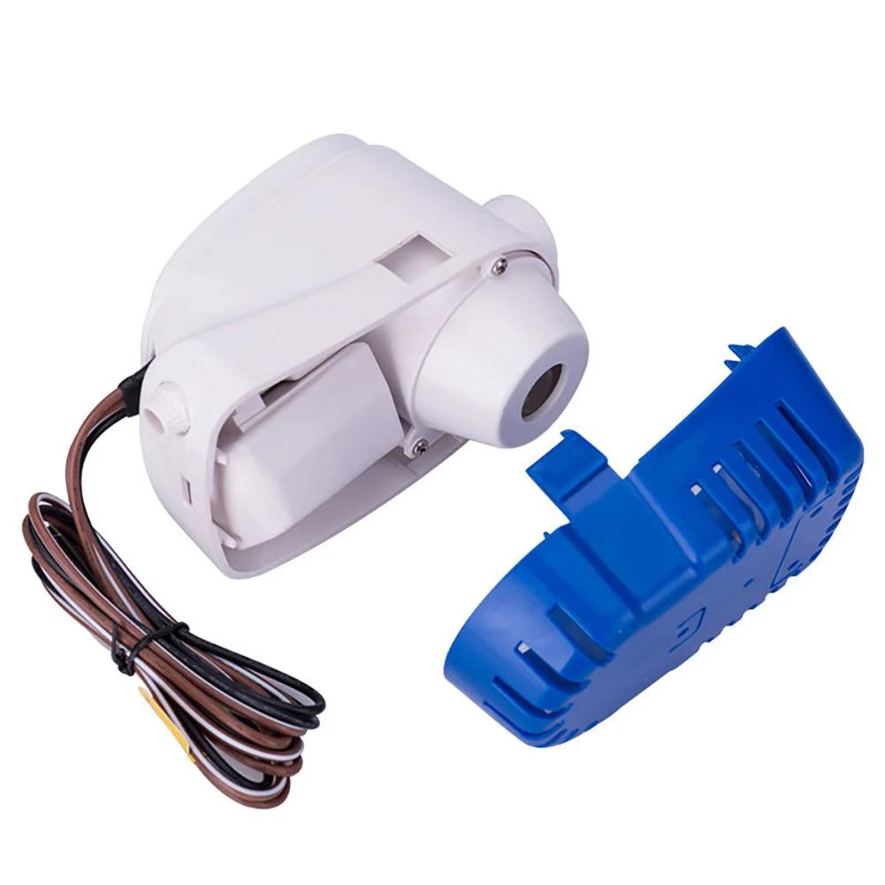 DC 12V 24V Automatic Boat Submersible Bilge Pump With Switch Electric Marine Water Pump Small Auto 6500GPH 750GPH 1100GPH