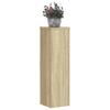 Plant Stand 2 pcs Sonoma Oak 17 x 17 x 60 cm engineered wood