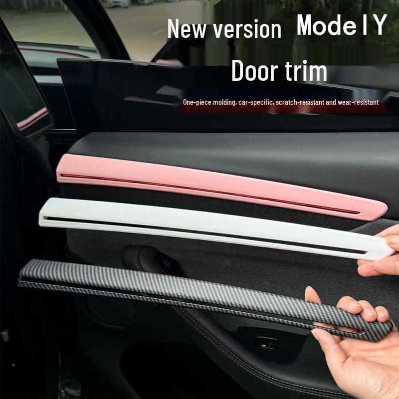 ModelY Facelift Door Side Trim Interior Mod Parts